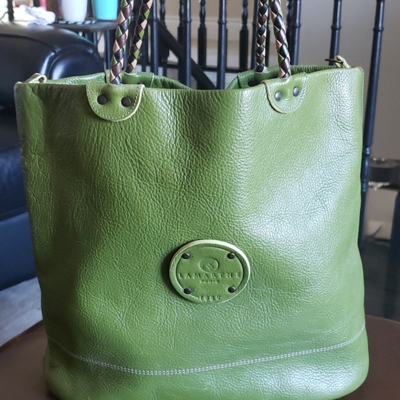 Lamarthe leather handbag - Picture 4 of 9